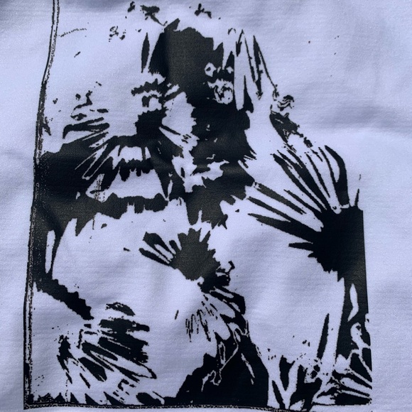 Y2K Screen print abstract horror graphic - Picture 4 of 5